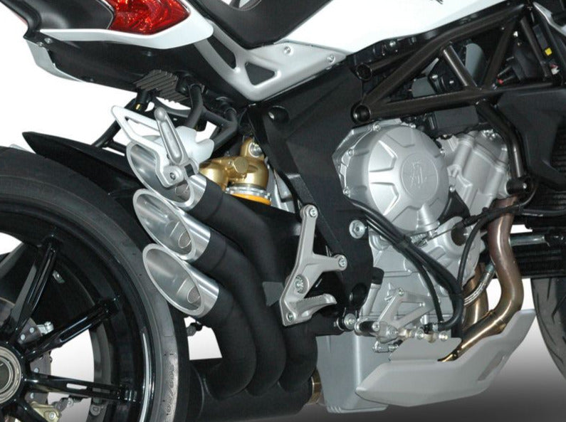 QD EXHAUST MV Agusta Dragster 800 / RR Triple Slip-on Exhaust 