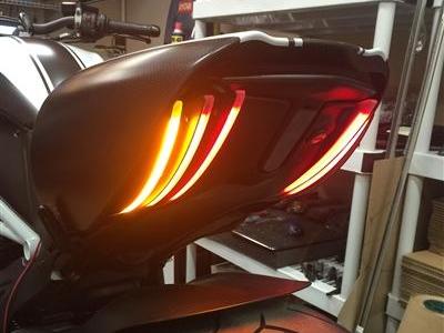 NEW RAGE CYCLES Ducati Diavel 1200 LED Rear Turn Signals