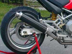 SPARK Ducati Monster Low Position Slip-on Exhaust "Round" (EU homologated)