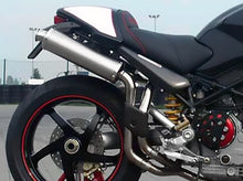 SPARK GDU0820 Ducati Monster S4R / S4RS (06/08) Titanium Slip-on Exhaust "Round" (EU homologated; high position)
