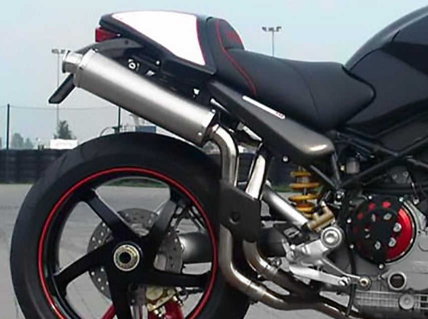 SPARK Ducati Monster S4R / S4RS (06/08) Titanium Slip-on Exhaust 