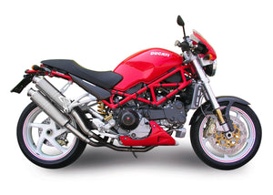SPARK Ducati Monster S4R/S4RS Titanium Slip-on Exhaust "Round" (EU homologated)