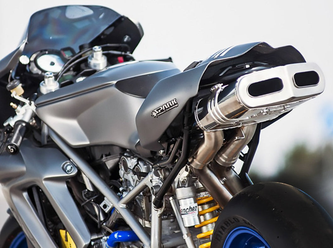 SPARK GDU1501 Ducati Superbike 749 / 999 Titanium Slip-on Exhaust 