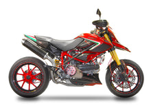 SPARK Ducati Hypermotard 796 Slip-on Exhaust "Oval" (EU homologated)