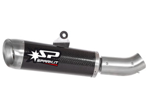 SPARK GDU2102 Ducati Scrambler 800 (15/18) Slip-on Exhaust "Evo V" (carbon) – Accessories in Desmoheart – an Motorcycle Aftermarket Parts & Accessories Online Shop