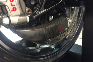 ZA701PR - CNC RACING Ducati Monster 1100 Evo Carbon Front Brake Cooling System "GP Ducts" (Pramac edition)
