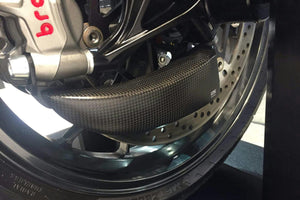 ZA701 - CNC RACING Ducati Hypermotard 1100 Evo SP Carbon Front Brake Cooler "GP Ducts"
