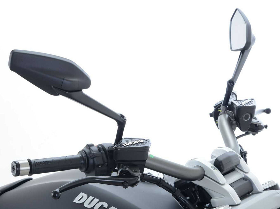 MR0002 - R&G RACING Ducati Mirror Extensions (for M10x1.25 thread mirrors)