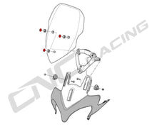 KV327 - CNC RACING Ducati Multistrada 1200 (10/12) Wind Screen Screws