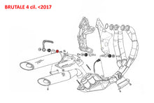 KV452 - CNC RACING MV Agusta Brutale Exhaust Silencer Bracket Collar Screw