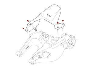 KV455 - CNC RACING Ducati Diavel 1260 Rear Mudguard Screws – Accessories in Desmoheart – an Motorcycle Aftermarket Parts & Accessories Online Shop