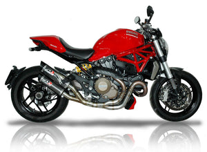 QD EXHAUST Ducati Monster 1200 (17/21) Full Dual Exhaust System "Magnum" (EURO4)