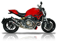 QD EXHAUST Ducati Monster 1200 / 821 (14/17) Dual Exhaust System "Magnum" (EURO3)