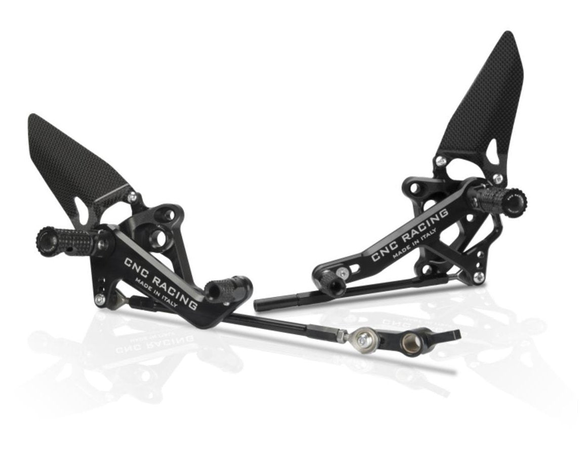 CNC RACING Ducati Superbike Adjustable Rearset (reverse shift