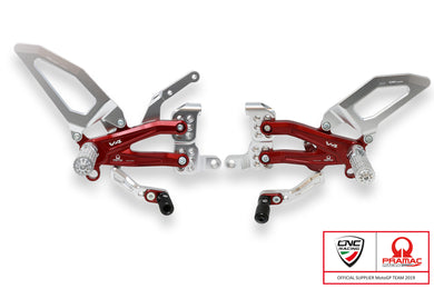 PE408PR - CNC RACING Ducati Panigale V4 (2018+) Adjustable Rearset 