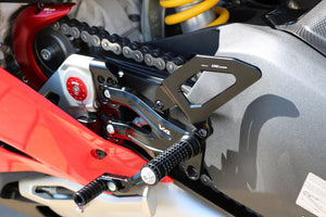 PE406 - CNC RACING Ducati Panigale V4 Adjustable Rearset "RPS"