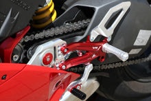 PE406PR - CNC RACING Ducati Panigale V4 Adjustable Rearset "RPS" (Pramac Racing Limited Edition)