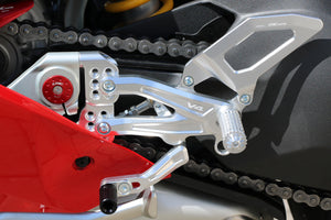 PE406 - CNC RACING Ducati Panigale V4 Adjustable Rearset "RPS"