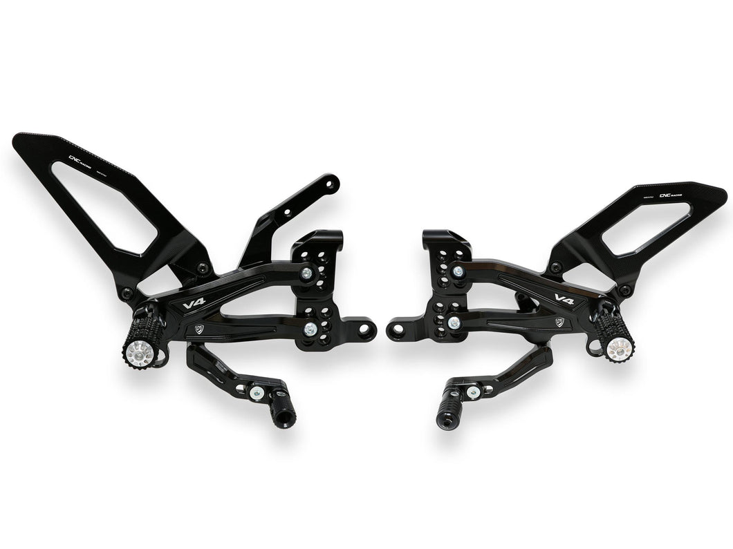 PE409 - CNC RACING Ducati Streetfighter V4 Adjustable Rearset – Accessories in Desmoheart – an Motorcycle Aftermarket Parts & Accessories Online Shop