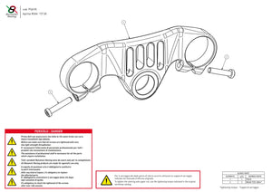 PSA1R - BONAMICI RACING Aprilia RSV4 Triple Clamps Top Plate (racing) – Accessories in Desmoheart – an Motorcycle Aftermarket Parts & Accessories Online Shop