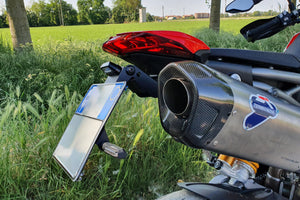 PT151 - CNC RACING Ducati Hypermotard 950 (2019+) Adjustable LED License Plate