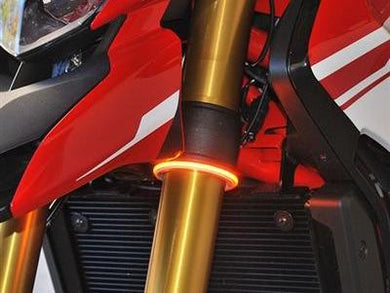 NEW RAGE CYCLES Universal LED Front Turn Signals 