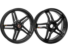 BST Ducati Monster 796 Carbon Wheels Set "Rapid TEK" (front & offset rear, 5 slanted spokes, black hubs) – Accessories in Desmoheart – an Motorcycle Aftermarket Parts & Accessories Online Shop