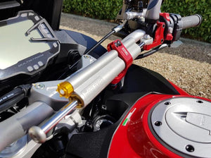 Ducati Multistrada 950 (17/18) OHLINS Steering Damper + CNC RACING Mounting Kit