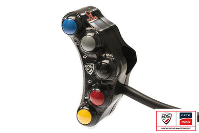 SWD07PR - CNC RACING Ducati Monster 796/1100/1100 Evo 7 Buttons Left Handlebar Switch (Pramac edition; street) – Accessories in Desmoheart – an Motorcycle Aftermarket Parts & Accessories Online Shop