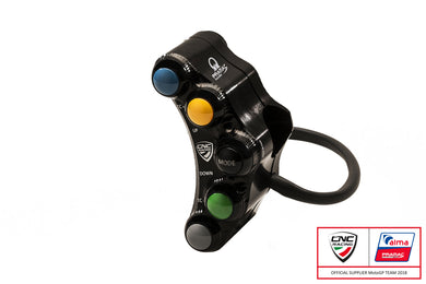 SWD12PR - CNC RACING Ducati Panigale V4 7 Buttons Left Handlebar Switch (Pramac edition; racing) – Accessories in Desmoheart – an Motorcycle Aftermarket Parts & Accessories Online Shop