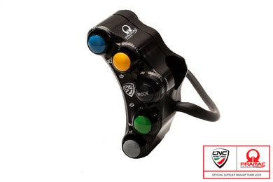 SWD13PR - CNC RACING Ducati Panigale V4 / Streetfighter 8 Buttons Left Handlebar Switch (Pramac edition; street) – Accessories in Desmoheart – an Motorcycle Aftermarket Parts & Accessories Online Shop