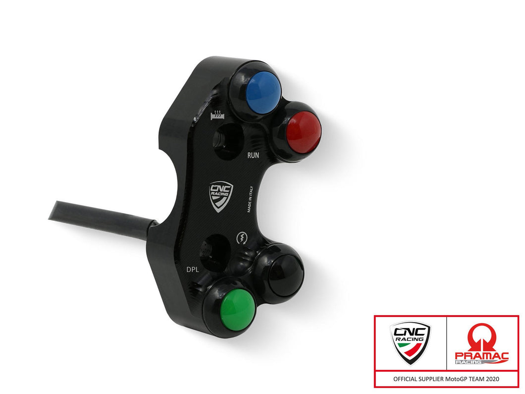 SWD21PR - CNC RACING Ducati Streetfighter V4 Right Handlebar Switch (for OEM and RCS Brembo; Pramac edition) – Accessories in Desmoheart – an Motorcycle Aftermarket Parts & Accessories Online Shop