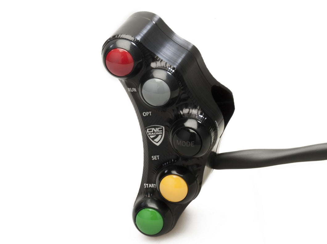 SWM04 - CNC RACING MV Agusta 5 Buttons Left Handlebar Switch (racing edition) – Accessories in Desmoheart – an Motorcycle Aftermarket Parts & Accessories Online Shop