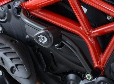 CP0368 - R&G RACING Ducati Monster 821 / 1200 / S / R Frame Crash Protection Sliders 