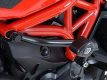 CP0368 - R&G RACING Ducati Monster 821 / 1200 / S / R Frame Crash Protection Sliders "Aero"