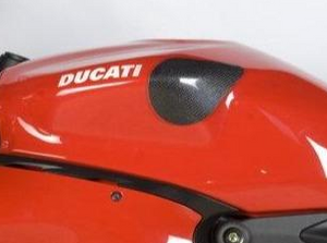 TS0009 - R&G RACING Ducati Panigale V2 / Streetfighter (2012+) Carbon Fuel Tank Protection Sliders