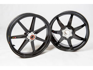 BST MV Agusta F3 / Turismo Veloce Carbon Wheels "Mamba TEK" (front & offset rear, 7 straight spokes, silver hubs) – Accessories in Desmoheart – an Motorcycle Aftermarket Parts & Accessories Online Shop