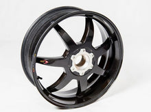 BST Ducati Monster 821 Carbon Wheel "Mamba TEK" (offset rear, 7 straight spokes, silver hubs)
