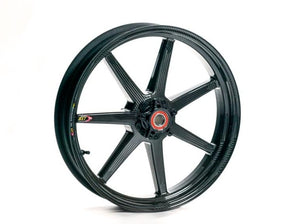 BST Ducati Monster S2R Carbon Wheel "Mamba TEK" (front, 7 straight spokes, black hubs) – Accessories in Desmoheart – an Motorcycle Aftermarket Parts & Accessories Online Shop