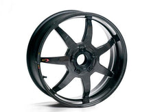 BST Ducati Hypermotard 821 Carbon Wheel "Mamba TEK" (offset rear, 7 straight spokes, black hubs)