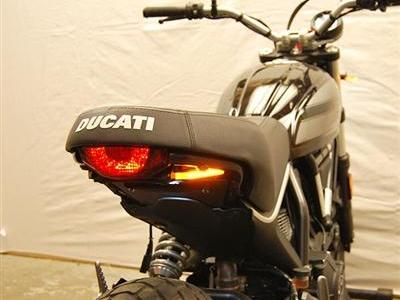 NEW RAGE CYCLES Ducati Scrambler LED Tail Tidy Fender Eliminator