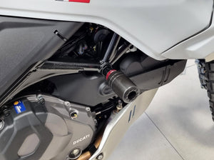 TC320 - CNC RACING Ducati DesertX (2022+) Frame Crash Protection Sliders