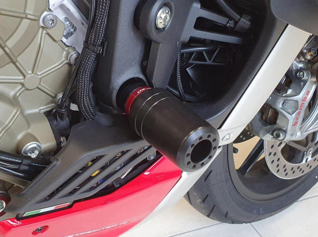 TC322 - CNC RACING Ducati Streetfighter V4 (2020+) Frame Crash Protection Sliders