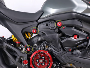 TT364 - CNC RACING Ducati Monster 950 (2021+) Frame Plugs