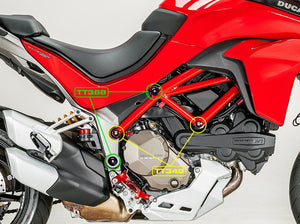 TT349 - CNC RACING Ducati Multistrada 1200 (15/17) Frame Plugs (small holes set)