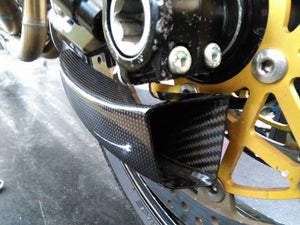 ZA701 - CNC RACING Ducati Hypermotard / Scrambler Carbon Front Brake Cooler "GP Ducts"