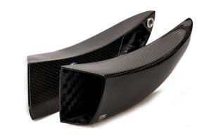 ZA701 - CNC RACING Ducati Hypermotard / Panigale / XDiavel Carbon Front Brake Cooler "GP Ducts"