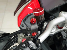 ZA990 - CNC RACING Ducati Multistrada V4 (2021+) Carbon Front Oil Tanks Brackets