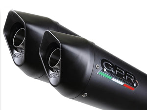 GPR Ducati Monster 750 Dual Slip-on Exhaust "Furore Nero" (EU homologated)