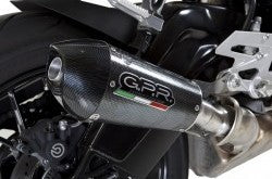 GPR Ducati Hypermotard 939 Slip-on Exhaust "GPE Evo 4 Poppy" (EU homologated)